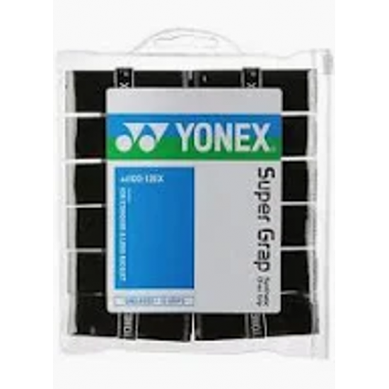 OVERGRIP YONEX WET SUPER GRAP PACK - PRETO